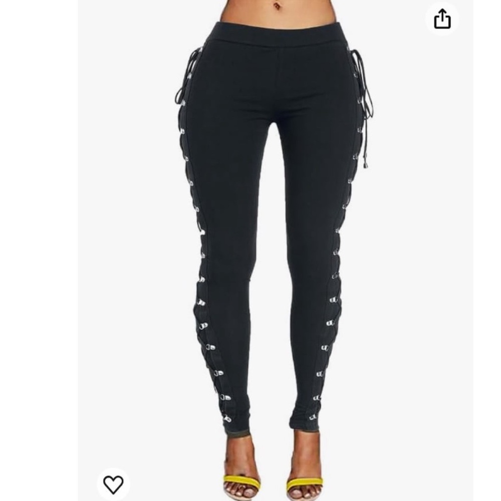 Sexy xxxticat large Leggings side tie ups 615